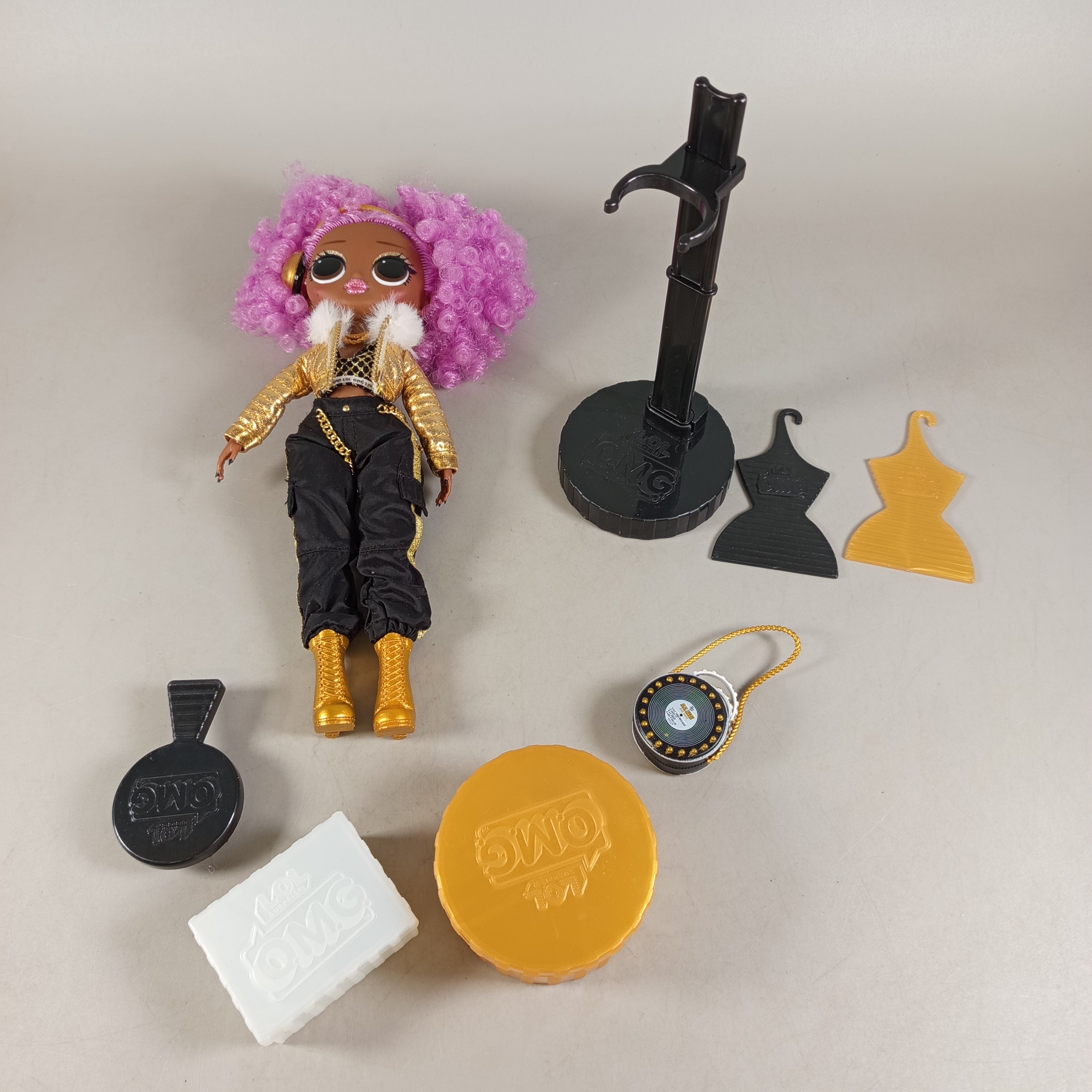 MGA Entertainment L.O.L. Surprise OMG 24K D.J. Modepuppe, gebraucht, ab 6 Jahre